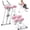 White&PINk, variant on Ab Machine, Adjustable Ab Trainer Machine, AB Workout Equipment
