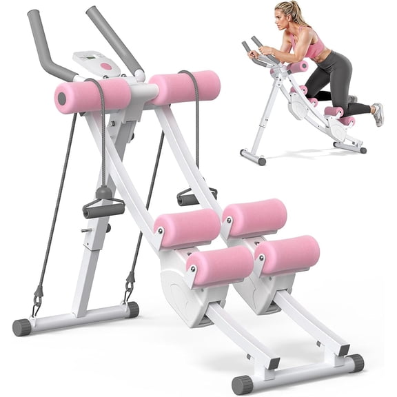Ab Machine, Adjustable Ab Trainer Machine, AB Workout Equipment
