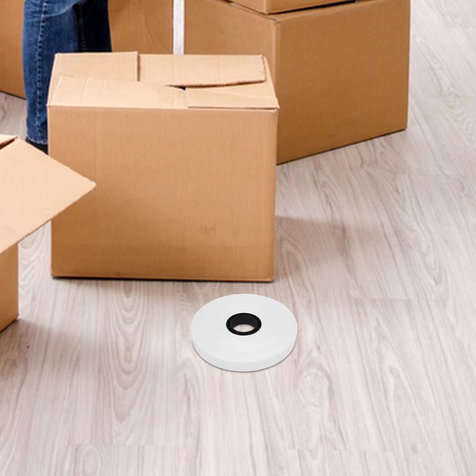 unbranded Kraft Paper Tape Heavy Duty Packing Tape Recyclable Packaging Tape Self Adhesive Box Tape for Shipping Sealing Moving Masking White