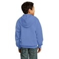 thumbnail image 2 of Port & Company ® - Youth Core Fleece Full-Zip Hooded Sweatshirt. PC90YZH, 2 of 6