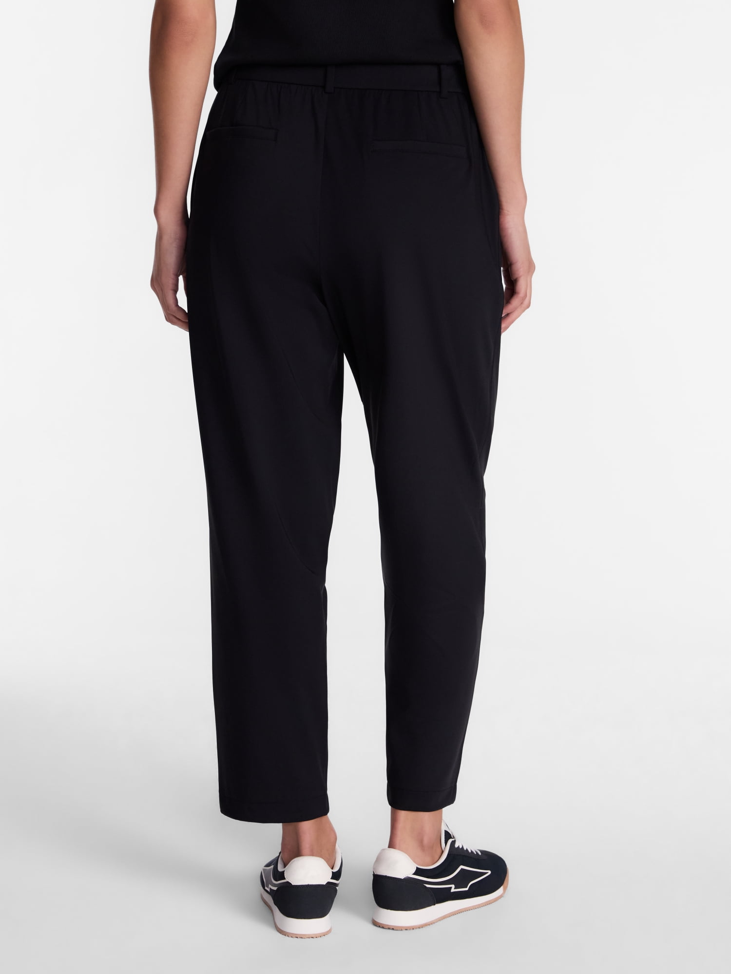 Avia Women's and Women's Plus Tapered Interlock Trousers, 27" Inseam, Sizes XS-4X