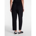 thumbnail image 4 of Avia Women's and Women's Plus Tapered Interlock Trousers, 27" Inseam, Sizes XS-4X, 4 of 5