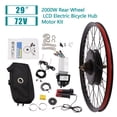 thumbnail image 4 of 29" Electric Bicycle Rear Wheel E Bike Motor Conversion Kit 9 Speeds 2000W 48V, 4 of 12