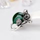 thumbnail image 5 of Prettyia Ratón Broche Animal Pin Ropa Accesorios Verde Zulema Broche de perno de esmalte animal, 5 of 8