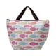 thumbnail image 2 of sweethay Fiambrera térmica, bolsa de transporte, estuche de Picnic, bolsa de comida con estampado de flores, bolso plegable para niños para Bolsas de mensajero y de hombro Pez, 2 of 6
