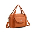 thumbnail image 2 of Deago Women's Nylon Tote Bag Casual Shoulder Crossbody Bags Handbags Multi Pocket Lightweight Top Handle Satchel Purse, 2 of 9