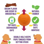 Chew King By Mammoth 2.5 Inch Bacon Flavor Rubber Balls