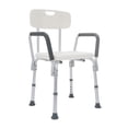 thumbnail image 3 of Silla Ducha de Aluminio HILPHY MEDICAL Ultraligera con Descansabrazos, 3 of 6