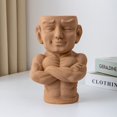 thumbnail image 5 of Pot à Plantes Décoration Muscle Homme Moderne Résine Pot de Fleurs Plantes Pot, 5 of 5