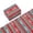 A, variant on CoreLiving Cute Holiday Character Stripe Roll Wrapping Paper, Vibrant Red and Teal Design with Festive Words, Christmas Gift Wrap for Kids, 1 Roll