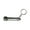 Silver, variant on Keychain Flashlight Pocket-Sized Keychain Ring Fits In Your Pocket Flashlight Sliver