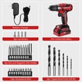 thumbnail image 3 of Taladro eléctrico inalámbrico DEKO PRO 20V con batería y cargador, 3 of 8