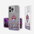 thumbnail image 4 of Colorado Rapids iPhone Confetti Design Clear Case, 4 of 6