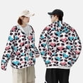 thumbnail image 4 of Lsque Heart Panda UPF 50+ Lightweight Sun Protection Men's Women's Long Sleeve Shirt, Hoodie Performance -Small, 4 of 9