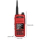 thumbnail image 3 of Transceptores de radio multibanda Handie-Talkie A36plus UHF/VHF/AM/FM (rojo), 3 of 5