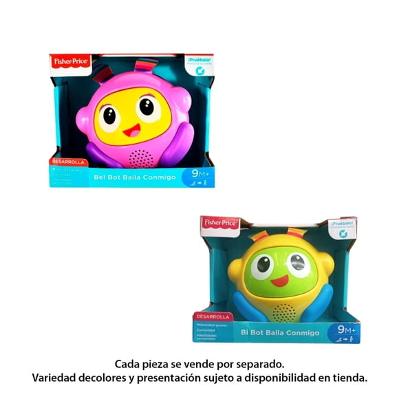 Juguete de Cuna Fisher-Price Bel Bot Baila Conmigo Varios Modelos 1 Pieza
