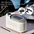 thumbnail image 4 of Ice Maker Machine Mini Home/Car Electric Ice Maker Automatic Smart Fast Cream White US Plug, 4 of 6