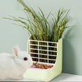 thumbnail image 1 of 2-in-1 Pet Rabbit Portable Feeding Rack Straw Basket Animal Feeding Accessories for Chinchilla Guinea Pig, 1 of 8