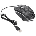 thumbnail image 1 of Gamer Mouse, Wired Mouse Wide Compatibility Accurate Tracking Drive Free  for Tablet for Computer, 1 of 7