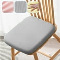 thumbnail image 2 of geerera Slow Rebound Foam Seat Cushion, Non-Slip Breathable Chair Pad for Office and Kitchen, Sedentary Comfort Stool Cushion, Restaurant, Car, Classroom,16"x16", 2 of 6