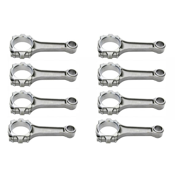 EAGLE 6.135 in Forged I-Beam Connecting Rod BBC 8 pc P/N SIR6135P Fits select: 1970 CHEVROLET MALIBU, 1970 CHEVROLET NOVA