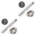 thumbnail image 4 of Transemion 2pieces High Accuracy Thread Durability And Exquisite Craft For Precise Tapping Rustproof Die m10 2Set, 4 of 6