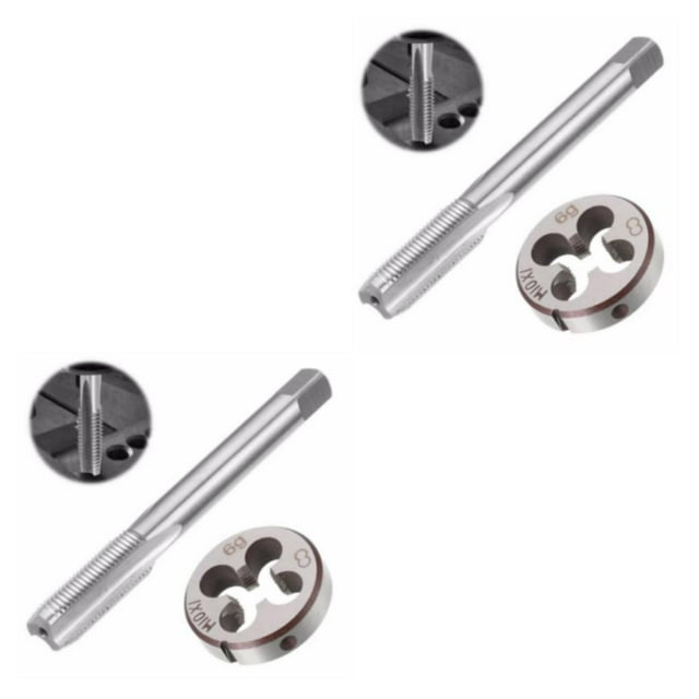 Wweixi 2x Rustproof Thread Anti-corrosion And Impact-resistant For Long-term High Accuracy And Die m10 2Set