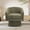 Vert, variante sur Bingirl Fauteuil Pivotant en Chenille Gris Pâle avec Espace de Rangement et Cadre en Bois pour Salon