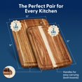 thumbnail image 2 of Set de tablas de cortar Sonder Los Angeles de acacia 36x25 y 30x20 cm, 2 of 8