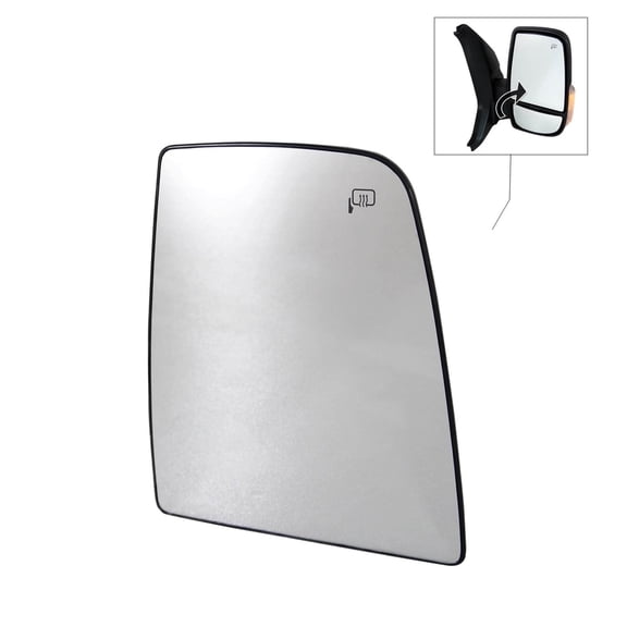 Mirror Glass Heated Upper Passenger Right RH for Ford Transit Van 150 250 350 MGA07188
