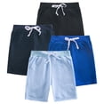 thumbnail image 2 of YTDSCS Little Boys Girls Shorts Summer Kids Shorts Drawstring Elastic Waist Casual Shorts for Boys Girls with Pockets, 2 of 7