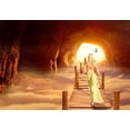 thumbnail image 2 of wall26 - Large Wall Mural - Fantasy Series - Beauty Walking Towards The Light in a Cave | Self-Adhesive Vinyl Wallpaper/Removable Modern Wall Decor - 100x144 inches, 2 of 6