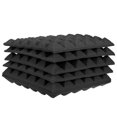 thumbnail image 5 of 12 Pack Set Acoustic Foam Panels, Studio Wedge Tiles,12x12x2 inches Acoustic Foam Sound Absorption 3D Pyramid Studio Treatment Wall Panels, 5 of 7