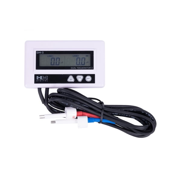 Medidor de monitor TDS/EC dual en línea HM Digital DM-3 DM-2 DM-2EC