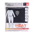 thumbnail image 4 of Sofra Women's Soft Thermal Underwear Set L, Black, 4 of 4
