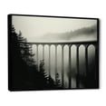 thumbnail image 2 of Designart "Bridges Minimalism Scenery" Bridges Floater Framed Wall Art Prints, 2 of 5