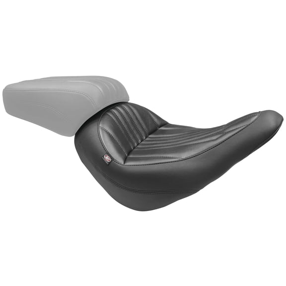 Mustang 75721 Standard Touring Seat - Dagger Stitch - Black