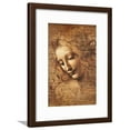 thumbnail image 4 of Leonardo Da Vinci Female Head, La Scapigliata, Figurative Framed Art Print Wall Art Sold by Art.Com, 4 of 6