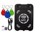 thumbnail image 1 of RFID Smart Chip Card Reader Copier+3xUID Keychain NFC Encryption Key Reader IC 13.56Mhz RFID Token Clone Duplicator, 1 of 6