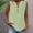 Light Green, variant on Cotton Linen Tank Tops for Women Button Down Sleeveless Shirt Gauze Breathable Blouses, 2XL