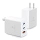 thumbnail image 1 of Bloque de carga eZoneZoff USB C de 3 puertos PD&AC de 100 W para MacBook/iPhone/iPad, 1 of 7