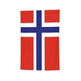 thumbnail image 5 of Norwegian Flag Double Sided Garden Flag for Indoor Outdoor Decorations 12.5 * 18 Inches Square, 5 of 7