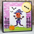 thumbnail image 4 of Stamping Shapes For Cards, Halloween Pumpkin Bats Punch Scrapbooking Diy Prampers, 4 of 5