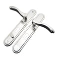 thumbnail image 1 of Manijas de seguridad para puertas, accesorio de acero inoxidable, elegante, portátil, resistente al viento. Apertura derecha, 1 of 7