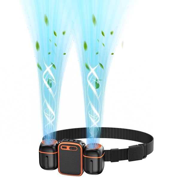 Ventilador de cintura Dogean 2025 portátil con doble ventilador de 10000 mAh