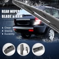thumbnail image 2 of Unique Bargains Automotive Rear Windshield Wiper Blade Arm Set for Kia Rondo 2006-2013 14 Inch 355mm, 2 of 8