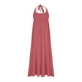 thumbnail image 5 of Chbgutlmr Summer Dresses for Women Sleevless Maxi Dress Scoop Neck Full Length Long Dress Casual Flowy Beach Sundress, 5 of 6