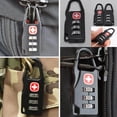 thumbnail image 1 of Candado de combinación código número Hugtrwg Para equipaje mochilas con cremallera Para estrenar, 1 of 5