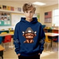 thumbnail image 2 of WAYUTE Girls Sweatshirt Cow Print Cute Hooded Sweatshirt for Boys Soft Pullover Kids Casual Hoodie with Pocket, 2 of 6