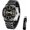 B868-HH, variant on Men Watch Luxury Business Watches Multifunction Chronograph Luminous Blue Stainless Steel Wrist Watches